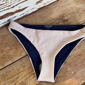 Tavik Light Pink Textured Bikini Bottom